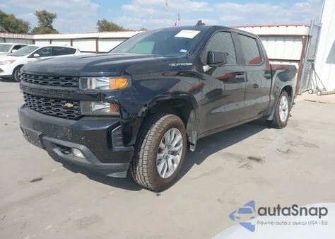 2020 Chevrolet Silverado 1500 2Wd Short Bed Custom z USA, uszkodzony, nr VIN 3GCPWBEH4LG208485